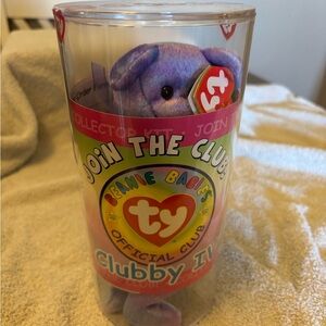 Ty Beanie Babies Clubby IV in Purple